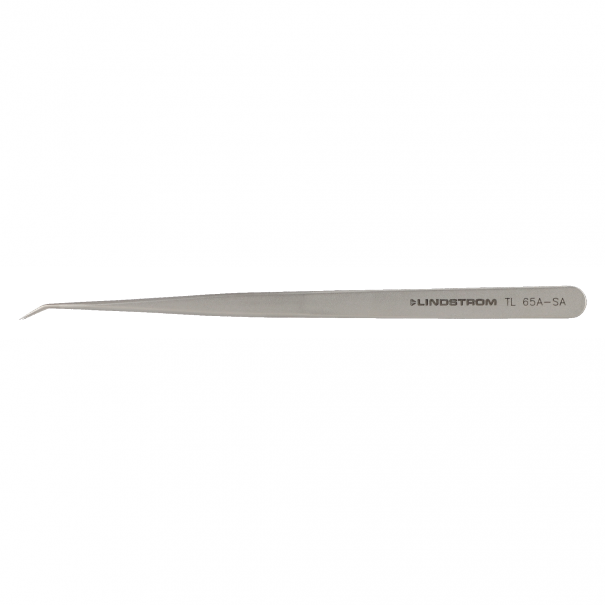 Lindström 不鏽鋼高精度鑷子 65A 型，尖端彎曲、非常細且非常鋒利 TL65A-SA - 商品圖 2